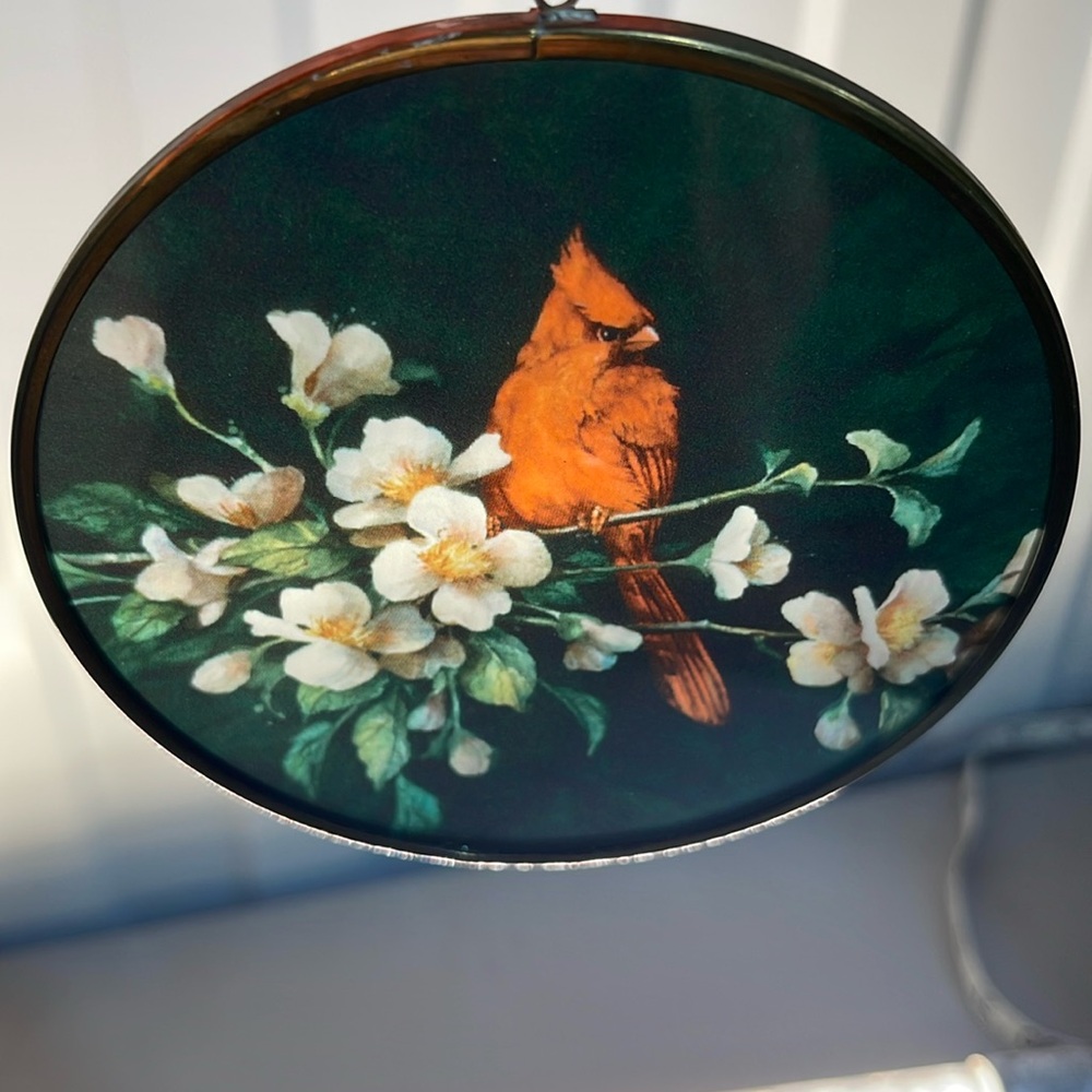 Vintage glass sun catcher